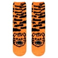 thumbnail image 1 of BambooMN Tiger Socks for Women, Fuzzy Cozy Animal Crew Socks, Warm Gifts, 2 Pairs, 1 of 6