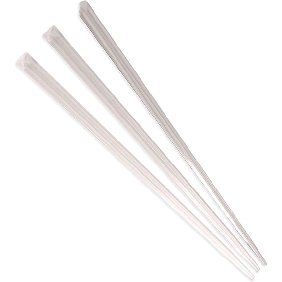 BambooMN Triangular Appetizer Cocktail Prism Picks - 3.9" (10cm) - Clear - 300 Pieces