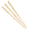 thumbnail image 1 of BambooMN Triangular Appetizer Cocktail Prism Picks - 4.5" (11.5cm) - Gold Glitter - 300 Pieces, 1 of 5