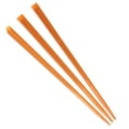 thumbnail image 1 of BambooMN Triangular Appetizer Cocktail Prism Picks - 3.5" (8.9cm) - Orange - 1,000 Pieces, 1 of 5