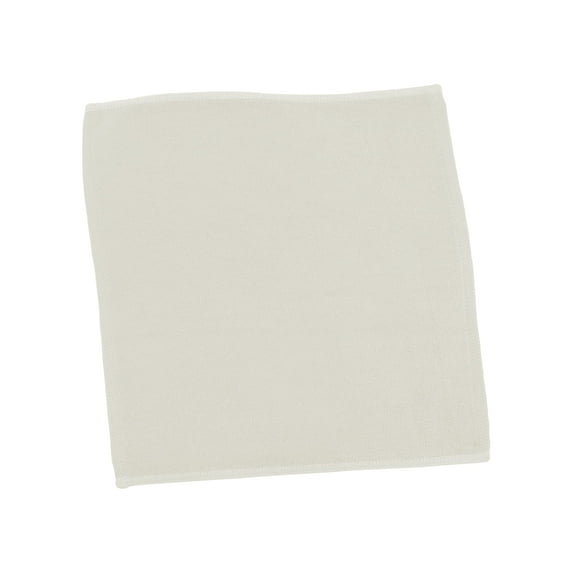 BambooMN Wash Cloth - 70% Bamboo Rayon 30%, Organic Cotton - 700 GSM Luxury Heavy Weight - 12" x 12" - Cream - 5 pc