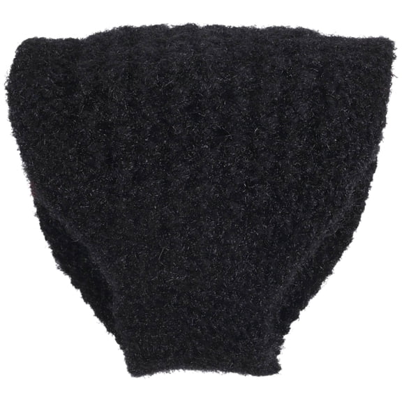 BambooMN Women’s Arctic Hues Knitted Headband with Ear Warmer - Charcoal