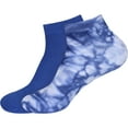 thumbnail image 1 of BambooMN Women's Bamboo Athletic Tie Dye Ankle Socks - Assortment K - Extra Large - 2 pairs, 1 of 6