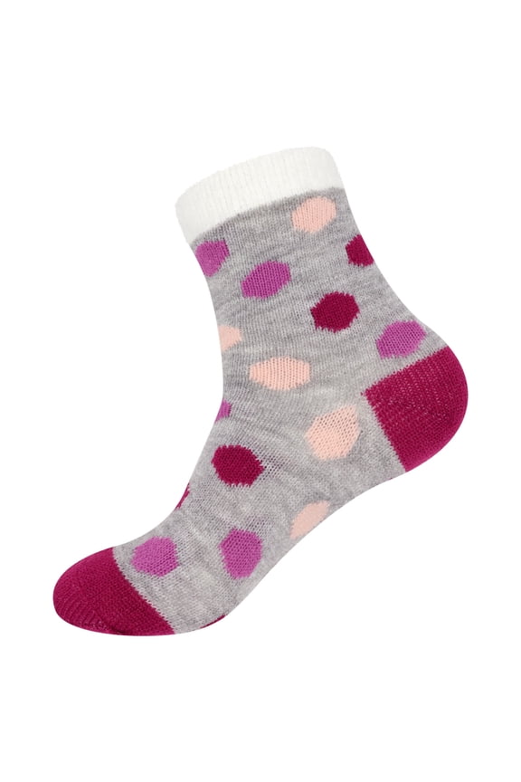 Women's Funky Double Layer Cabin Socks - Color 10 - Regular - 1 Pair