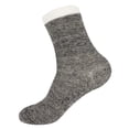 thumbnail image 1 of BambooMN Women's Funky Double Layer Cabin Socks - Color 25 - Regular - 1 Pair, 1 of 5