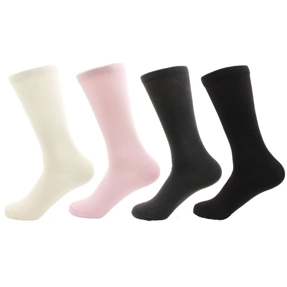 BambooMN - Women's Rayon from Bamboo Fiber Socks - Assortment 99 - 4prs