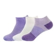 thumbnail image 1 of BambooMN Women's Fuzzy Aloe Infused Soft Nylon Spa Socks - Assortment 3I - Regular - 3 Pairs, 1 of 6