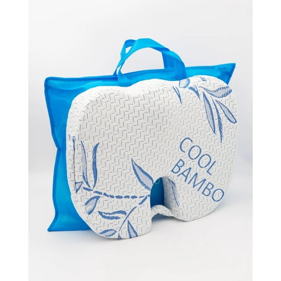 Bamboo Seat Chair Cushion - Cool Bamboo Office Chair Cushion with High Quality Memory Foam