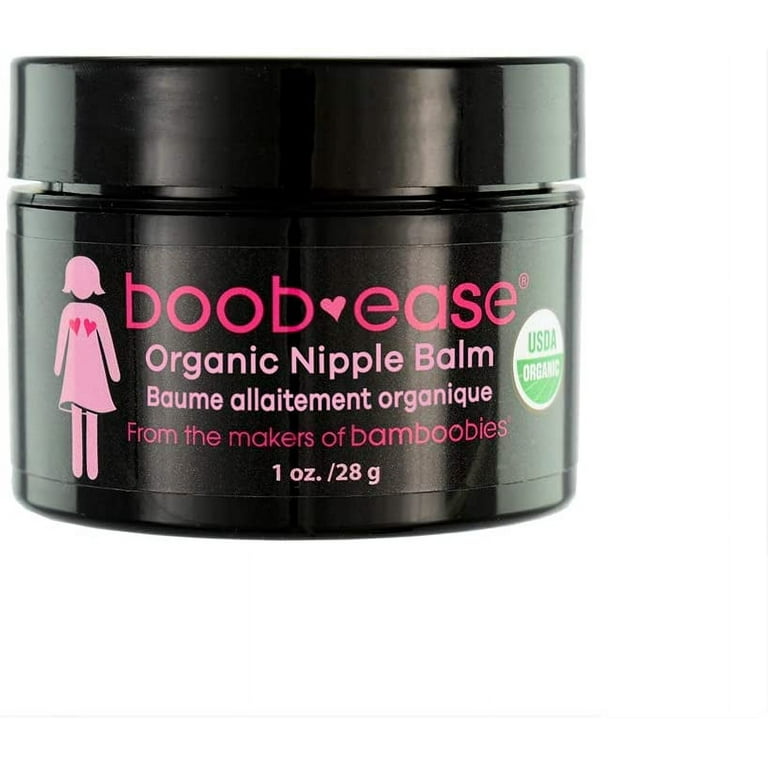 Bamboobies Organic Nipple Cream, 1 oz, Lanolin Free, Nursing Balm