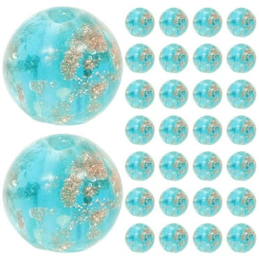 Bamboohart 50pcs Glow in The Dark DIY Beads Round Jewelry Making Beads Bracelet Beads