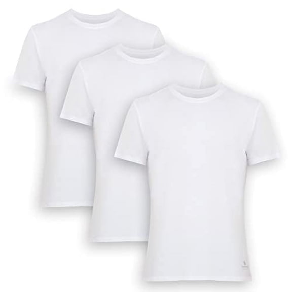 Bamboooven Men’s Bamboo Crew Neck Undershirt – (3 Pack)
