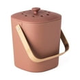 thumbnail image 1 of Bamboozle Food Compost Bin, Indoor Food Composter for Kitchen (Terracotta), 1 of 4