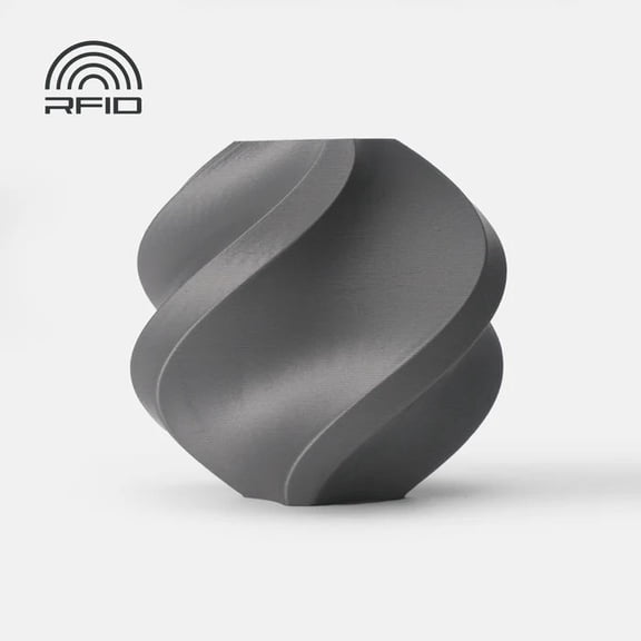 Bambu Lab 3D Printer Filament ABS-Silver-Refill