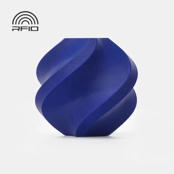 Bambu Lab 3D Printer Filament Bambu PETG HF-Blue-Filament with spool