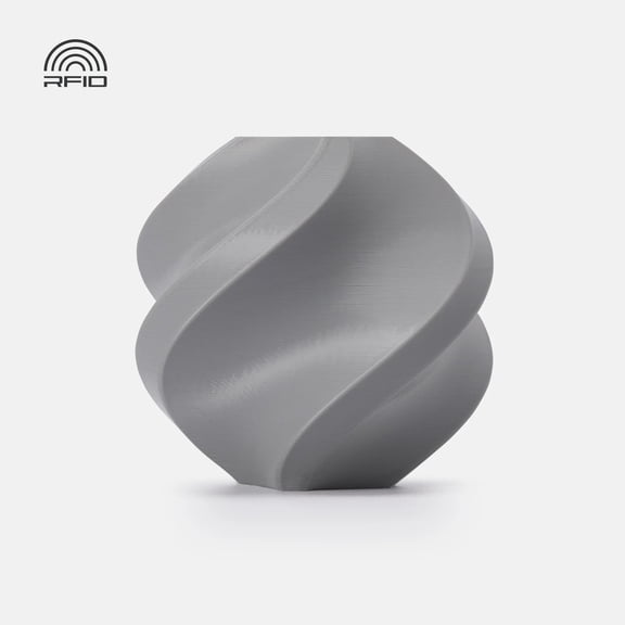 Bambu Lab 3D Printer Filament Bambu TPU for AMS-Gray-Filament with spool
