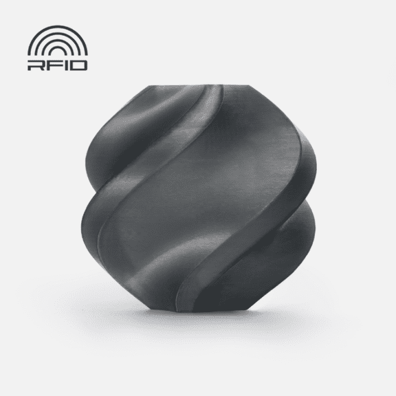 Bambu Lab 3D Printer Filament PC-Clear Black-Filament with spool