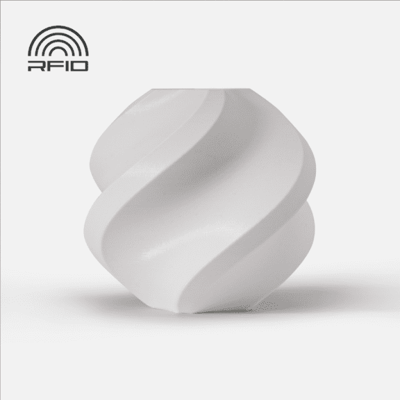 Bambu Lab 3D Printer Filament PC-White-Filament with spool