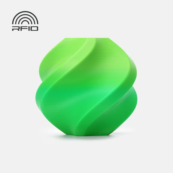 Bambu Lab 3D Printer Filament with Spool PLA Basic Gradient -Mint Lime