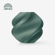 Bambu Lab 3D Printer Filament PLA Galaxy-Green-Filament with spool