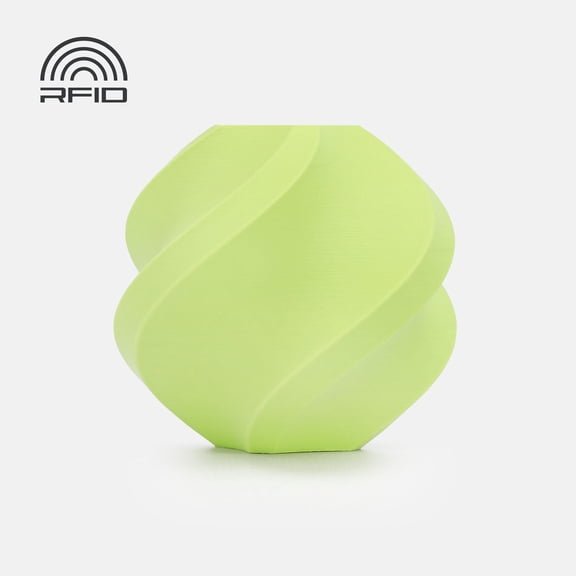Bambu Lab 3D Printer Filament PLA Matte-Apple Green-Refill