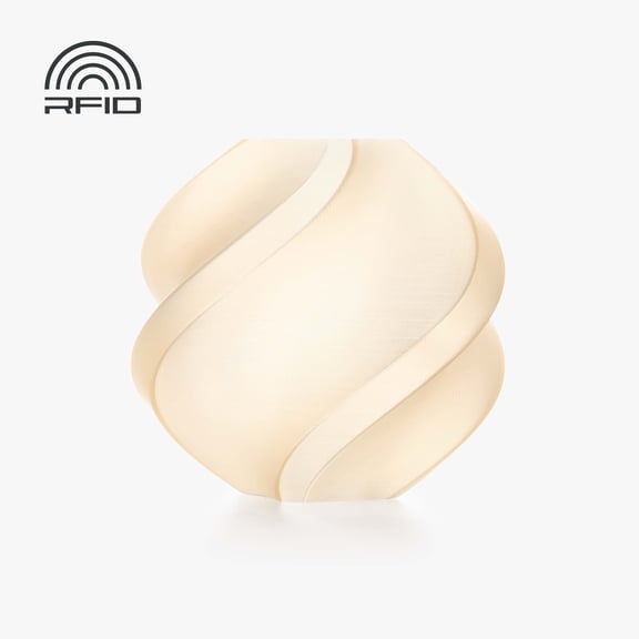 Bambu Lab 3D Printer Filament PLA Translucent - Mellow Yellow-Filament with spool