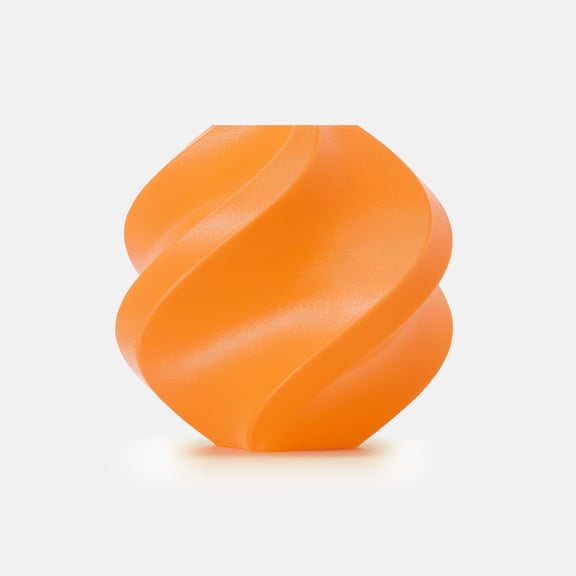 Bambu Lab 3D Printer Filament TPU 85A - Neon Orange-Filament with spool