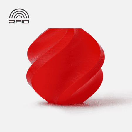 1.75mm PLA Basic Filament for Bambu Lab Printers - Red