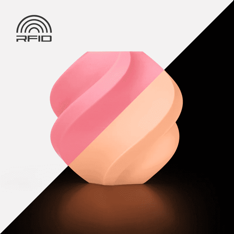 Bambu Lab Filament Craft 3D Printer PLA Glow-Glow Pink (A12-R0-1.75-1000-SPL)