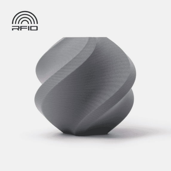 Bambu Lab Filament Craft 3D Printer PLA Matte-Ash Gray (A01-D3-1.75-1000-SPLFREE)
