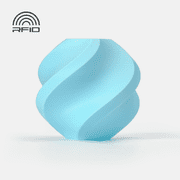 Bambu Lab Filament Carft 3D Printer PLA Matte-Ice Blue A01-B4-1.75-1000-SPL