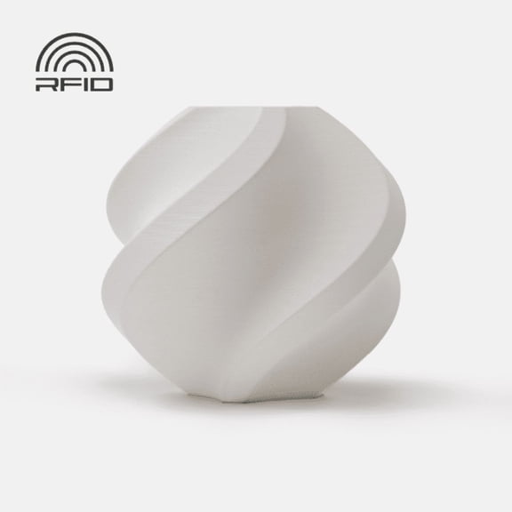 Bambu Lab Filament Carft 3D Printer PLA Matte-Ivory White (A01-W2-1.75-1000-SPL)