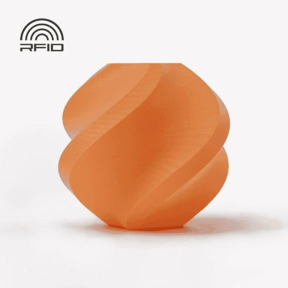 Bambu Lab Filament Craft 3D Printer PLA Matte-Mandarin Orange (A01-A2-1.75-1000-SPLFREE)