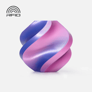Bambu Lab Filament Carft 3D Printer PLA Silk Neon City Blue-Magenta-Filament with spool