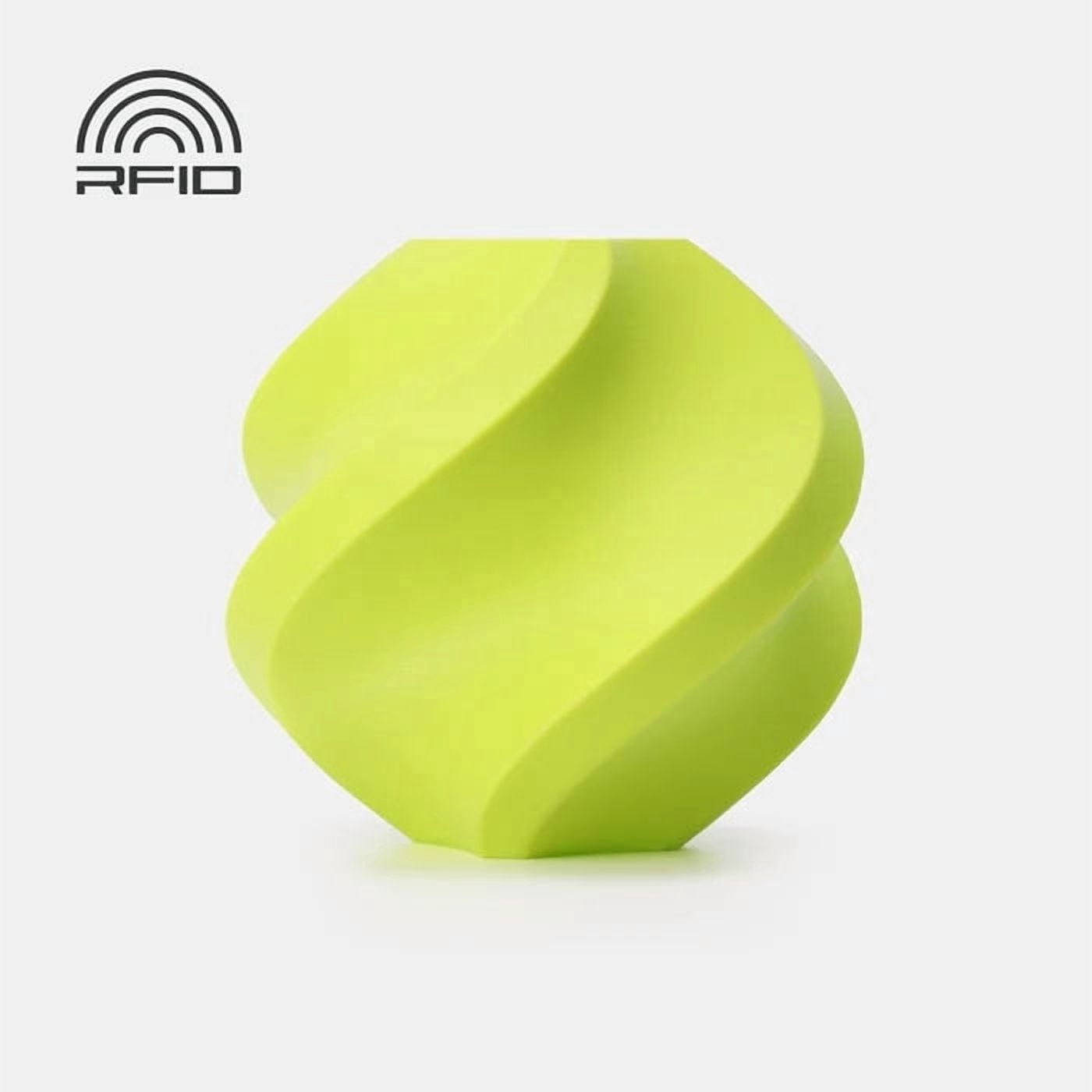Bambu Lab Filament Carft 3D Printer PLA Basic-Bright Green (A00-G3-1.75-1000-SPLFREE)