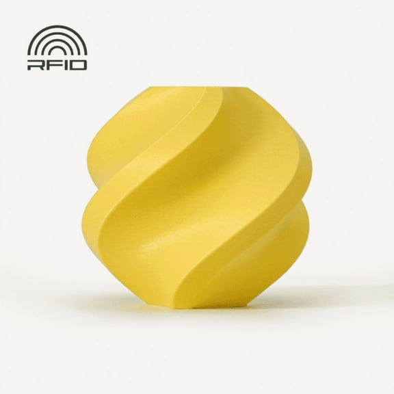 Bambu Lab Filament Carft 3D Printer PLA Matte-Lemon Yellow (A01-Y2-1.75-1000-SPLFREE)