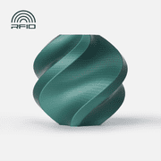 Bambu Lab Filament Carft 3D Printer PLA Metal-Oxide Green Metallic-Filament with spool