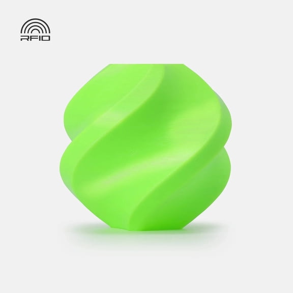 Bambu Lab Filament Carft 3D Printer TPU for AMS-Neon Green (U02-G0-1.75-1000-SPL)