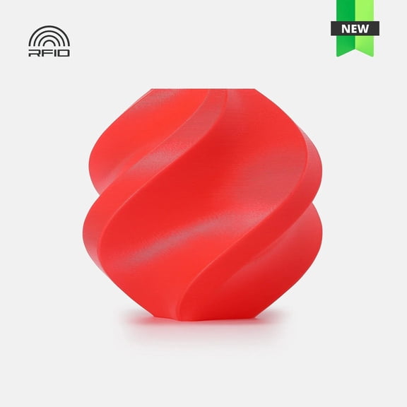 Bambu Lab Filament Carft 3D Printer TPU for AMS-Red (U02-R0-1.75-1000-SPL)