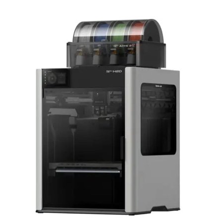 Bambu Lab - H2D AMS Combo 3D Printer - Silver