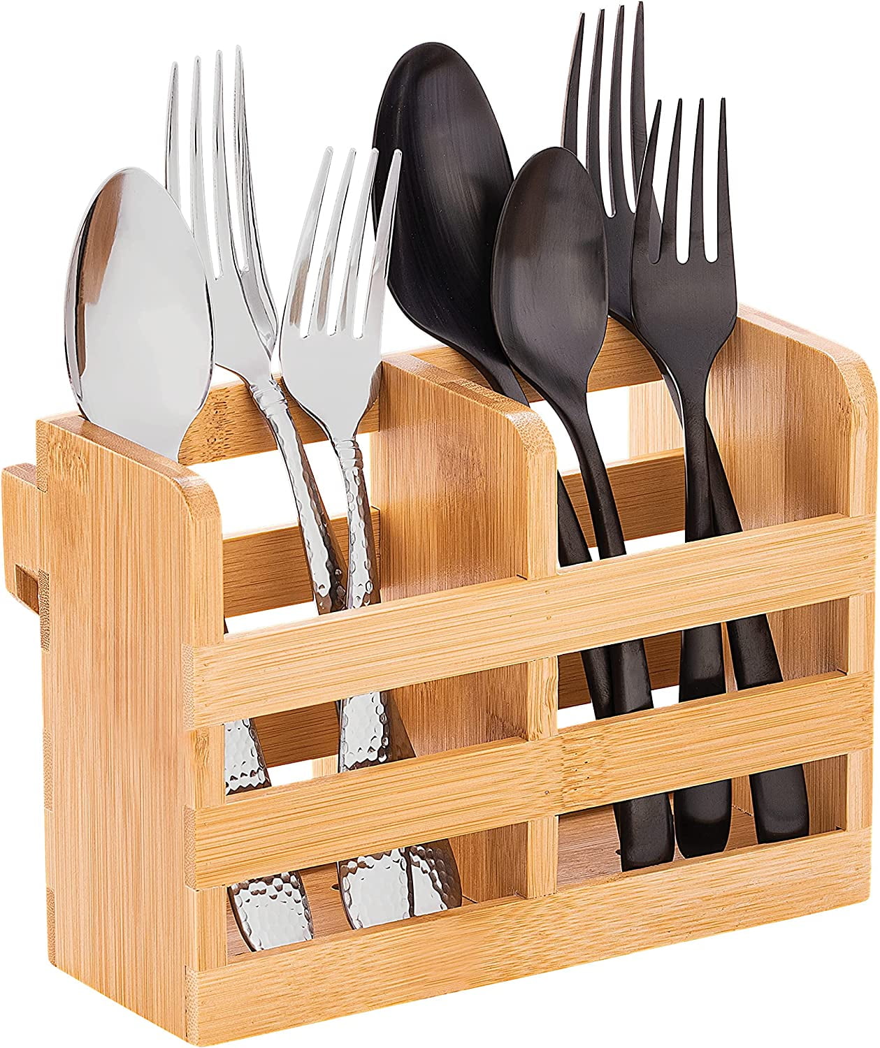 Bambusi Bamboo Utensil Holder for Dish Rack