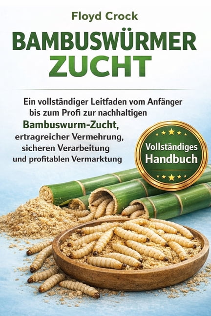 Bambuswürmer-Zucht: Ein vollständiger Leitfaden vom Anfänger bis zum Profi zur nachhaltigen Bambuswurm-Zucht, ertragreic, (Paperback)