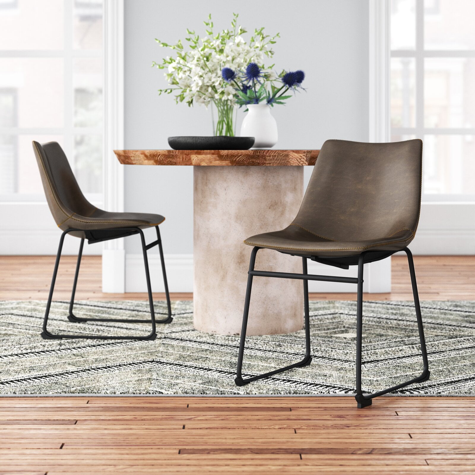 Bamey upholstered side chair deals