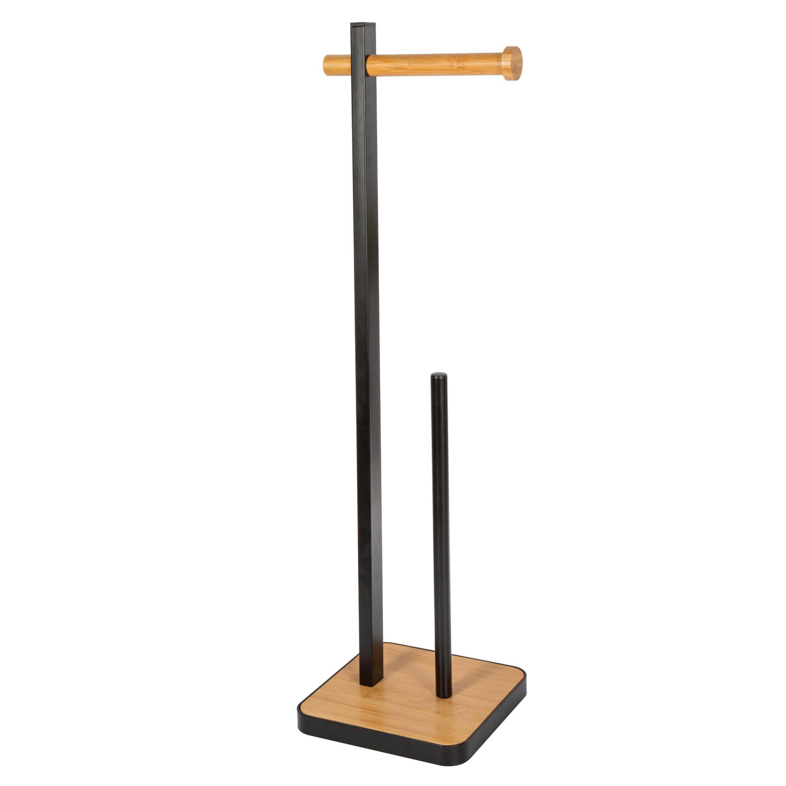 Bamodi Premium Matte Black Toilet Paper Holder Set Bathroom Toilet