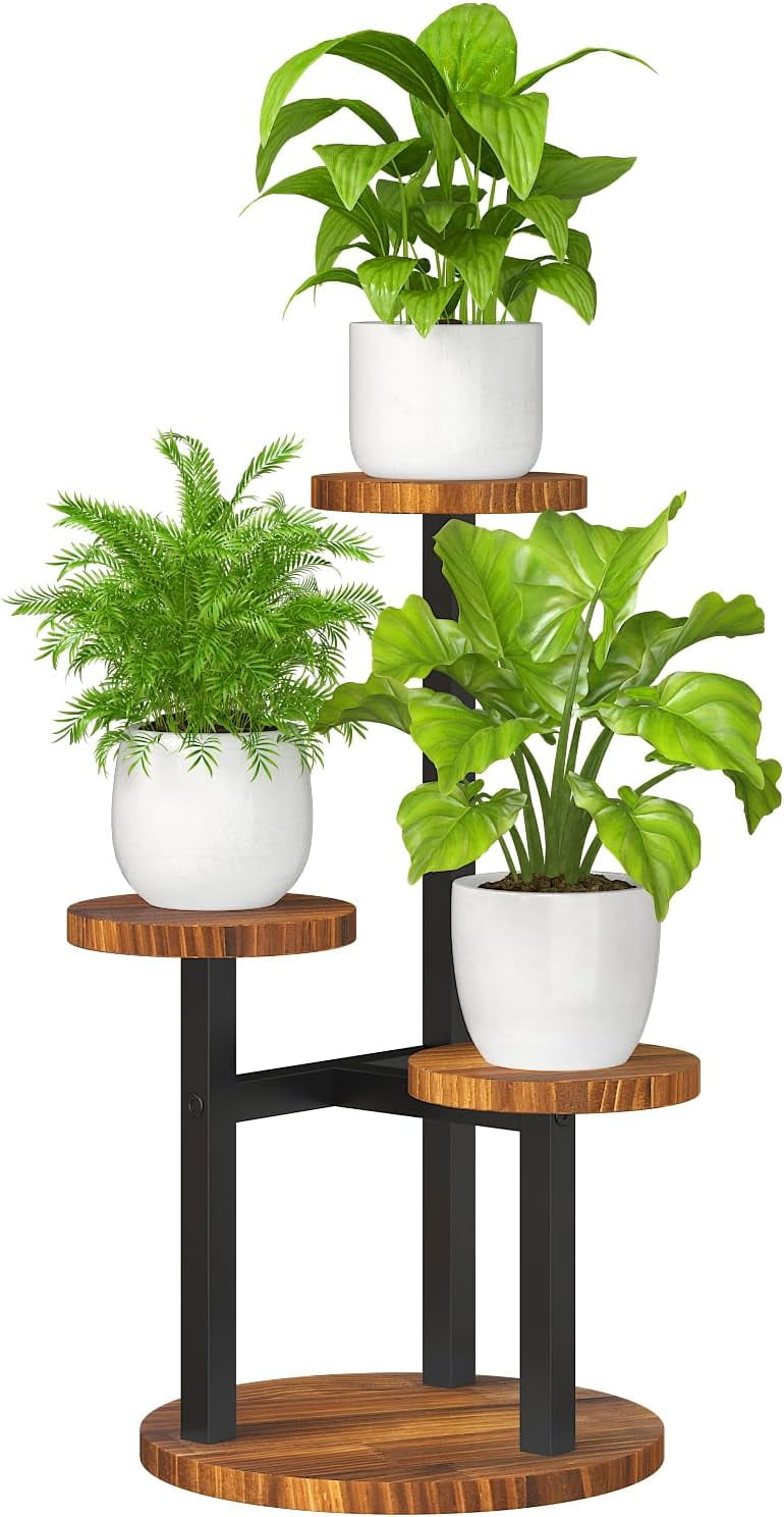 4 Tier/6 Tier Stainless Steel Flower Planter Plant Stand Garden Display Holder Shelf Rack for Home Room Ornaments Indoor Outdoor Patio 4 Tier/6 Tier Stainless Steel Flower Planter Plant Stand Garden Display Holder Shelf Rack for Home Room Ornaments Indoor Outdoor Patio