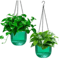 thumbnail image 1 of Bamworld 65” Self Watering Hanging Planters with Visible Water Level and Drainage Holes (2 Count), 1 of 5