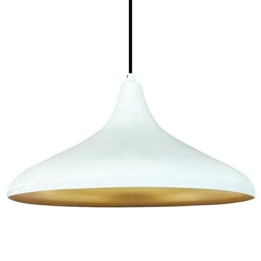 Bamyum Champion Nordic Modern Pendant Light Fixtures, 13.7" Hanging Lamp, E26, Adjustable Cord, Dimmable