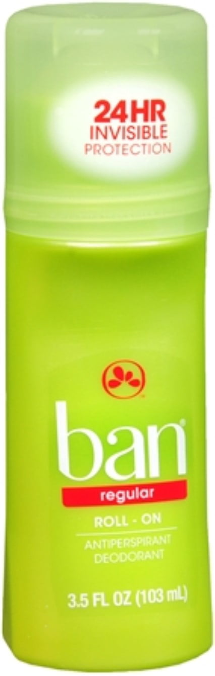 Ban Anti-Perspirant Deodorant Original Roll-On Regular 3.50 oz (Pack of 3)