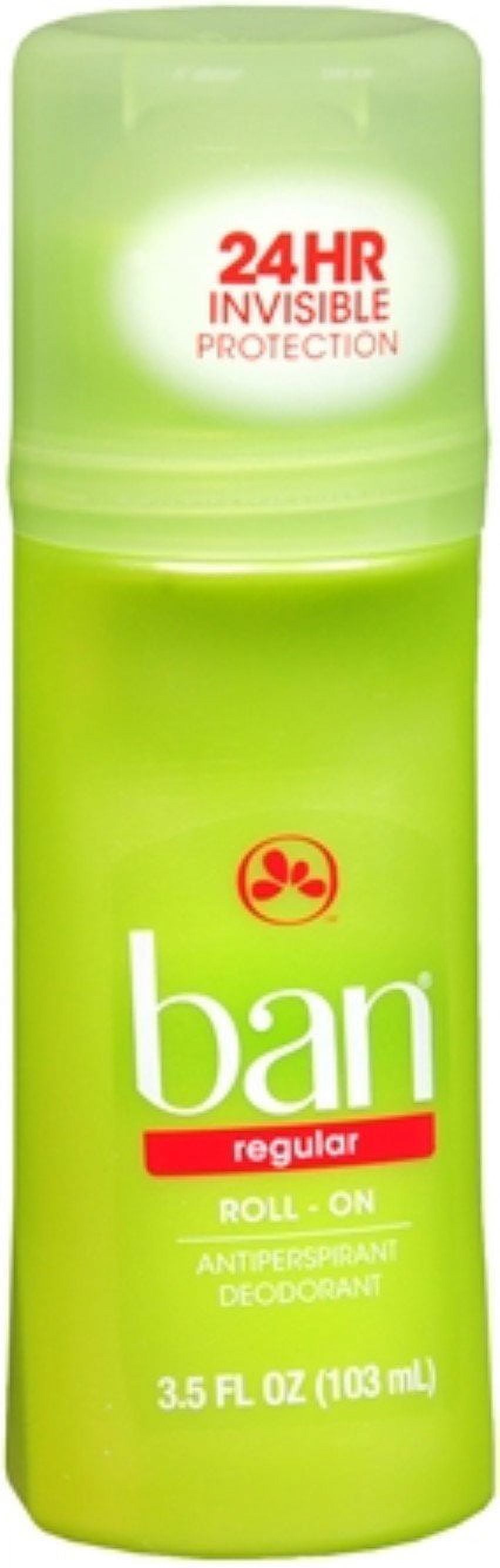 Ban Anti-Perspirant Deodorant Original Roll-On Regular 3.50 oz (Pack of 6)