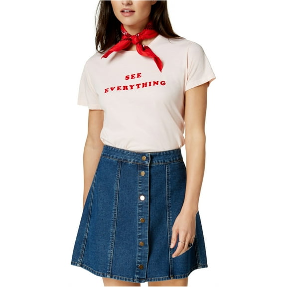 Ban.Do Womens Solid Graphic T-Shirt