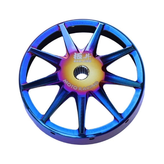 Ban Jing GY6 Titanium Coated Clutch Drum - 9 Spoke